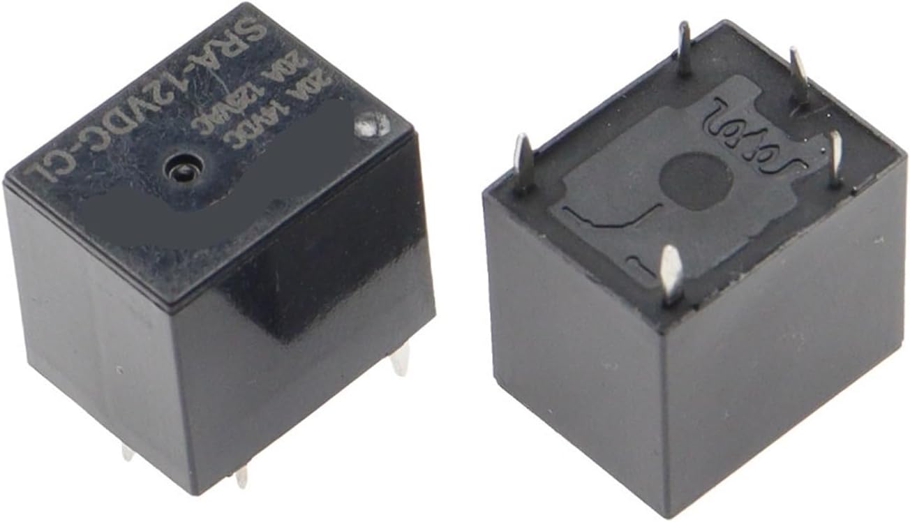 5PCS SRA-05VDC-AL SRA-12VDC-AL SRA-24VDC-AL -CL 20A 4Pin 5Pin 5V 12V 24V Automotive Relay (Size : SRA-05VDC-CL 5Pin)