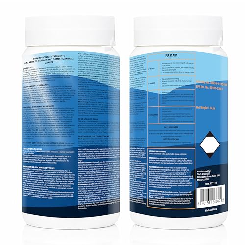Image of XtremeClear 1 inch Chlorine Tablet 2-Pack, Pool, Hot Tubs & Spa Sanitizer 3 Lbs
