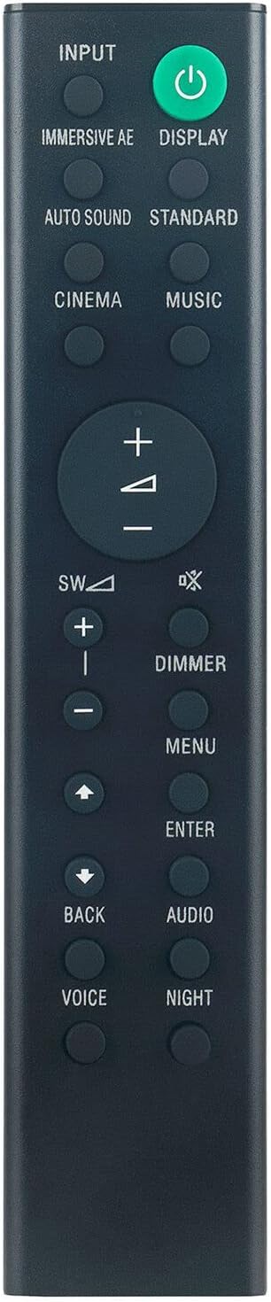 Replacement Remote Control Controller for Sony Soundbar HT-G700 SA-G700 SA-WG700 3.1 Channel Home Theater System