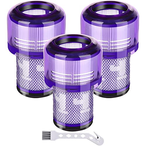 Filtre Dyson V12 lavable et réutilisable, lot de 3 pièces de rechange haute efficacité