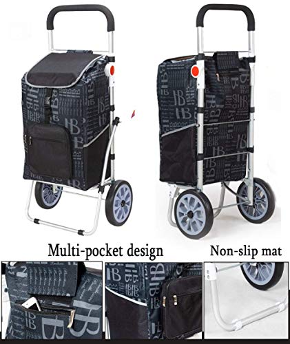 Einkaufstrolley, wasserdicht, zusammenklappbar, mit abnehmbarer Tasche und faltbarem Design, leicht und tragbar… – Bild 4
