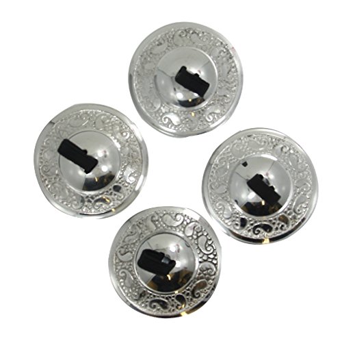 DharmaObjects 2 Pairs Pro Silver Fingers Cymbal Zills Belly Dancing - Thumbnail 3