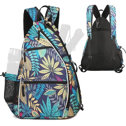 Tomshin Pickleball mochila ajustável estilingue saco de raquete de tênis para pickleball tênis badmi