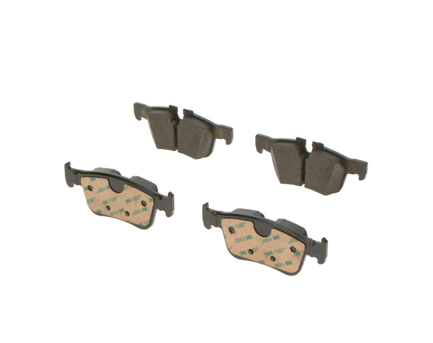 Plaquettes De Frein Arrière Bosch BP468 - Jeu De 4 - Sans Cuivre