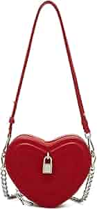 FOXLOVER Split Cow Leather Shoulder Bag for Women Quilted