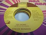 STEVIE WONDER 45 RPM Go Home / SAME