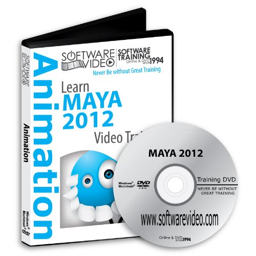 Software Video Learn Maya 2012 Training DVD Sale 60% Off training video tutorials