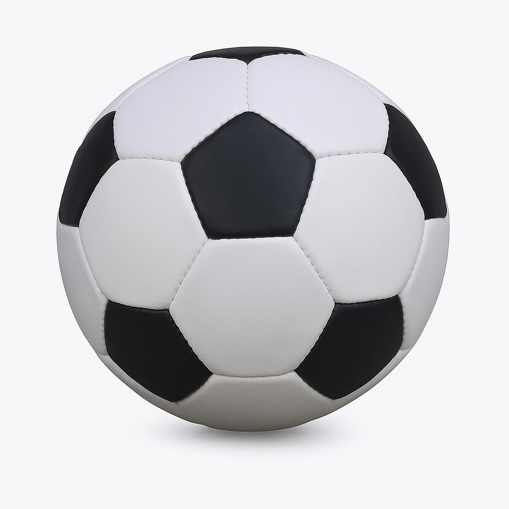 MOSVOLD Size 5 Football – Durable PU Leather 3Ply Soccer Ball for Adults & Kids | Official Match & Training Ball for Outdoor & Indoor Play (Without Pump)-image-14