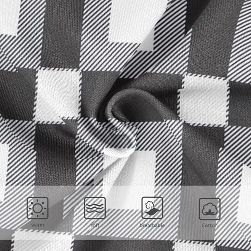 Cotton Girls Underwear Toddler Classic Black White Buffalo Plaid Cute Panties Girl Animal Briefs Girls Undies 2t3