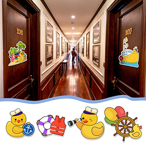 12 imanes decorativos de pato para puerta miniatura 5