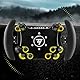 Thrustmaster EVO Racing 32R Leather, Rundes, Lederbezogenes Lenkrad und Abnehmbare Nabe, Für PC und Konsolen