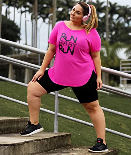 New Young 3 Pack Plus Size Biker Shorts With Pockets For Women-High Waisted 8" Yoga Pants Workout Shorts #TOP3