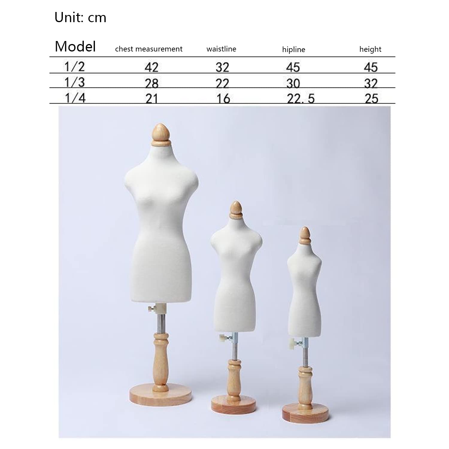 Zestaw manekinów dla dzieci, unisex, w skali 1/3, do szycia, krawiectwa, projektowania mody, prezentacji biżuterii, projektów rzemieślniczych, idealny do projektowania odzieży dziecięcej