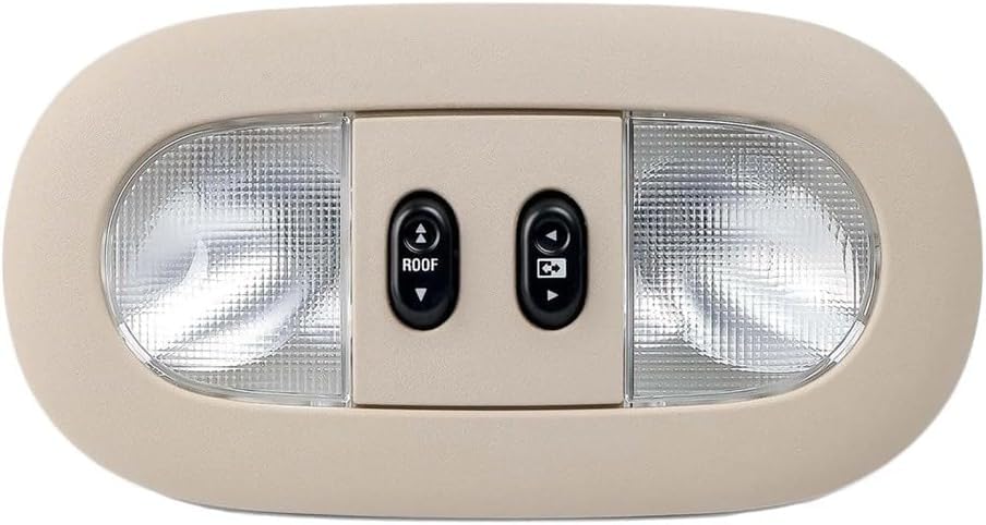 1 pcs New LED Light Sunroof Switch Beige for Ford F150 7L3Z-18519A70-BA
