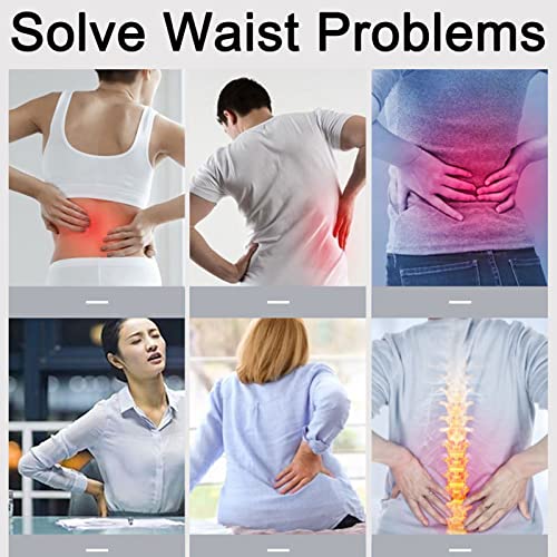Faja lumbar con 5 varillas de soporte talla M para alivio de espalda 2