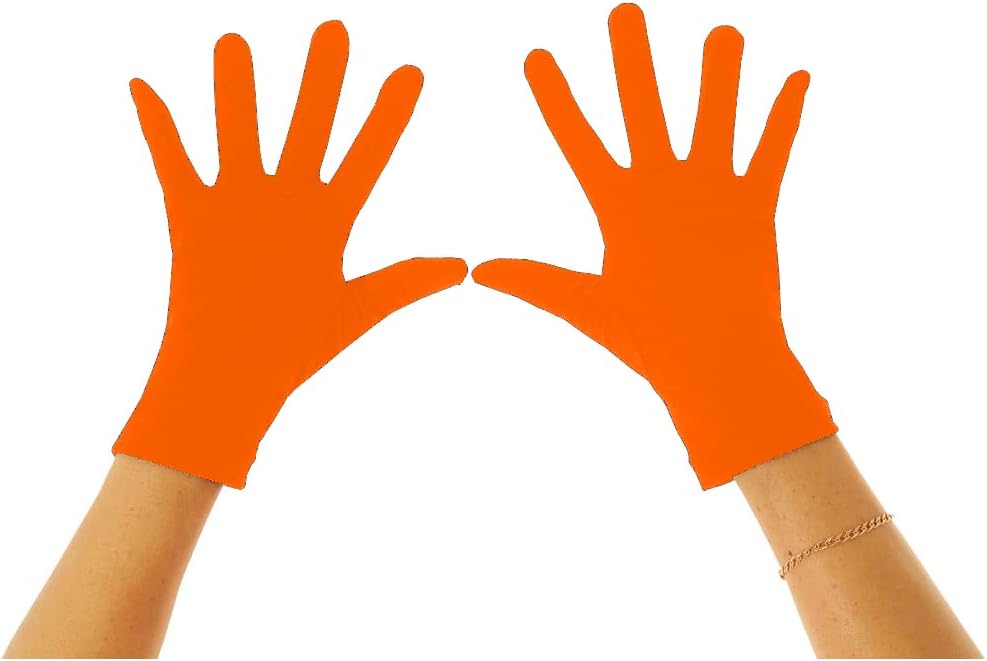 EcoStinger UV & Jellyfish Protective Swim Gloves Sun Protection Cover UPF50+ Orange (M)