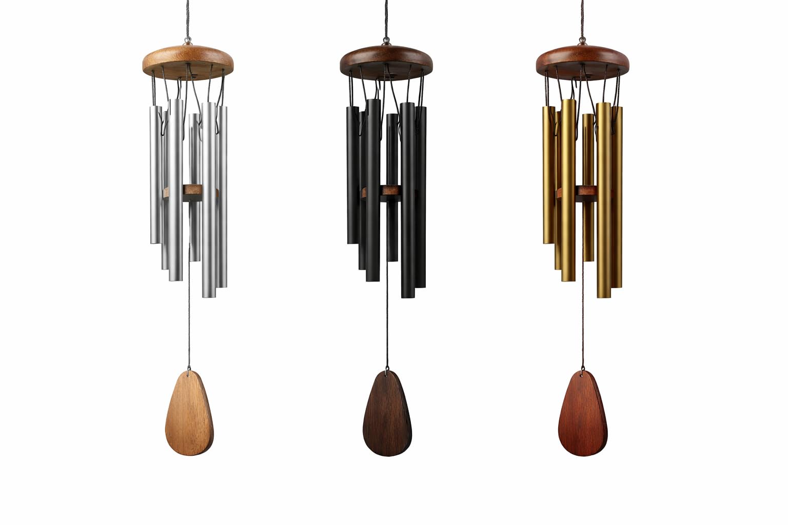 Large Aluminium Wind Chimes Outside, Soothing Melodic Memorial Sympathy Wind Chime, Suitable Outdoor Garden Decor, Gift for Mom Women Neighbors 76 cm, Meditation Relaxing (Multicolour-30inch)-picture-10