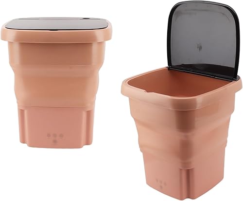 Miniatura 8 de Lavadora portátil, mini lavadora de 15 litros de capacidad para ropa de bebé, ropa interior o artículos pequeños, mini lavadora plegable para