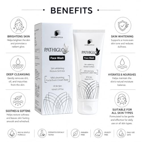 Image of Pathiglo Skin whitening Face Wash 100ML