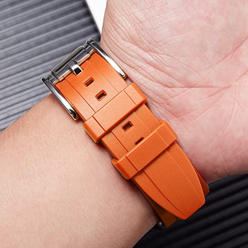 Image of BINLUN Quick Release Silicone Watch Bands Replacement Rubber Watch Straps 18mm 19mm 20mm 21mm 22mm 24mm Smartwatches Bands for Men and Women Waterproof Sport Watchbands