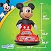 ImaginAir 6V Mickey Mouse Toys Toddler Bumper Car - Ride On Toddler Toy, Kids Electric Bumper Car, Auto-Inflated, Parent Remote Control, LED Light, 360° Spins, 1 MPH, Max Weight 66lbs, Age 1.5-4yrs