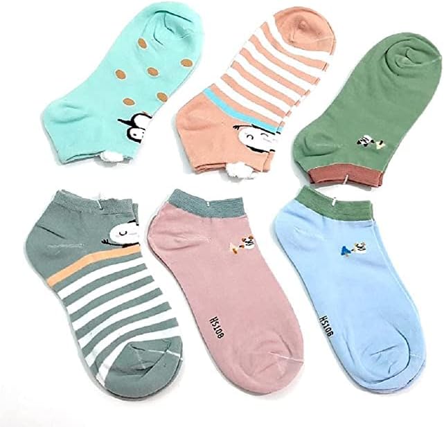 Chahat Women Printed Ankle Length Socks
