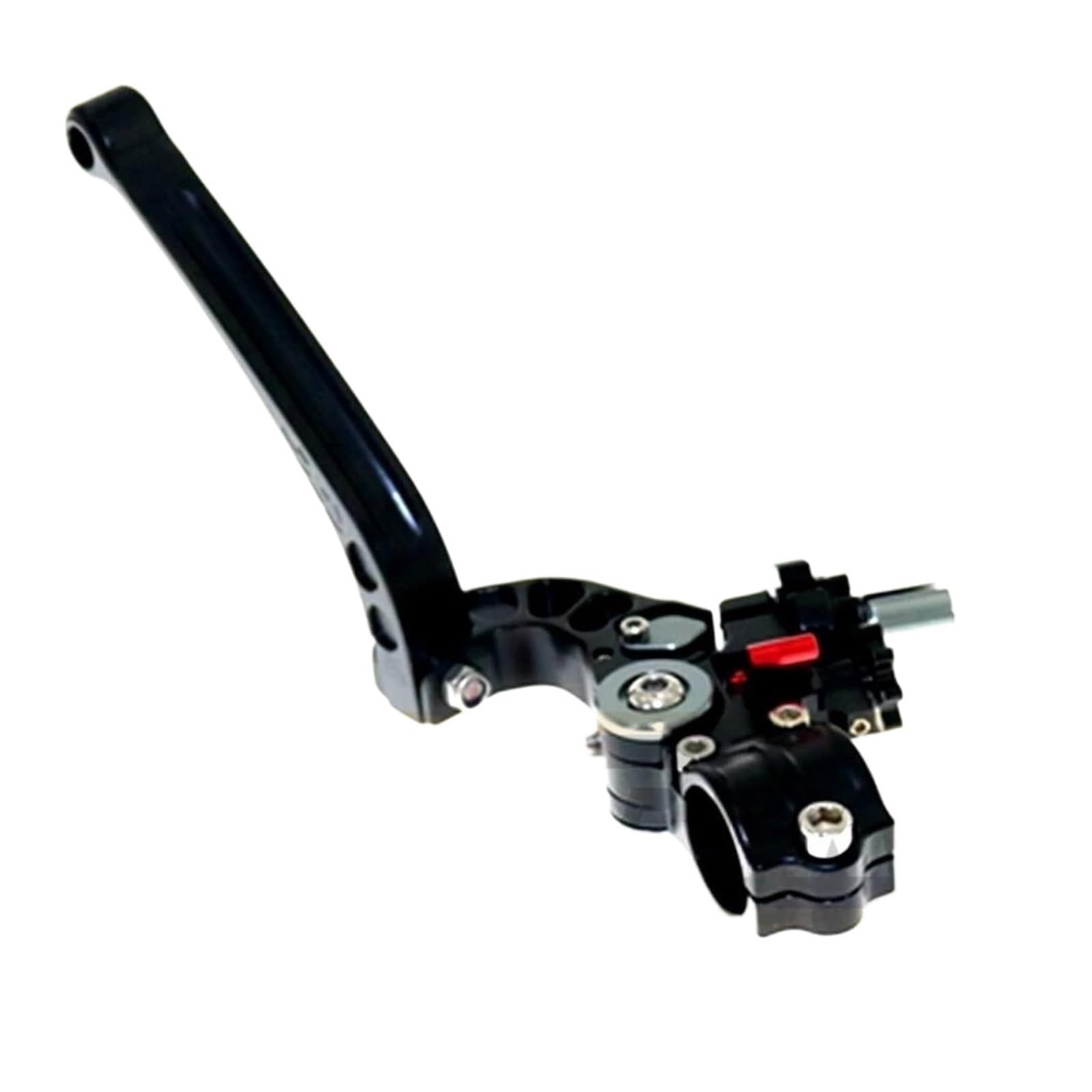 KVKQMLFEAW Motorbike Hand Levers Universal Motorcycle 7/8" 22mm Adjustable Folded Handle Handlebar Cable Clutch Lever Handlebar Brake Lever(2)