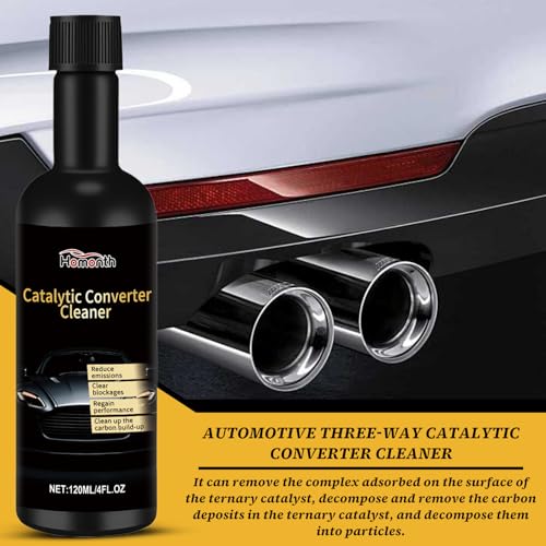 Katalysator Reiniger, Motor Turbolader Reiniger, Sofortiger praktischer Autoabgasreiniger, Katalysator Reiniger Geeignet für Benzin, Diesel, Hybrid Katalysator Reiniger(1 Stück)