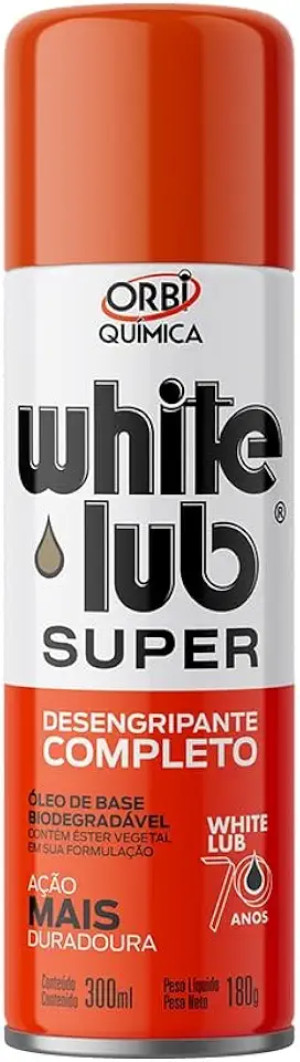 Desengripante Antiferrugem Lubrificante Multiuso White Lub