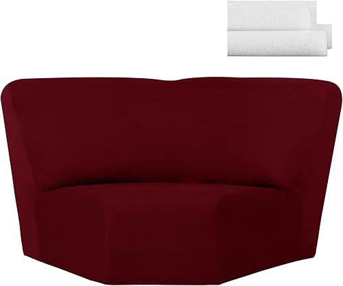Miniatura 1 de Weysat Funda elástica para sofá esquinero, protector de muebles para sala de estar, funda de sofá reclinable seccional, sofá reclinable en forma de