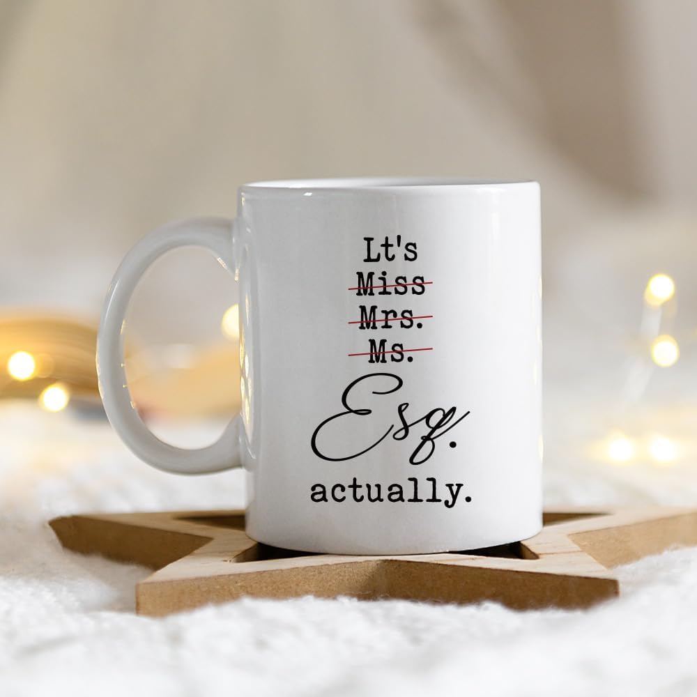 Allegedly Mug Lawyer Gifts for Women Men - Law School Graduation Gift, Unique Birthday Christmas Gift for Future Lawyer, Law Student Graduation, Attorney, Paralegal, Passing The Bar Exam Gift-54 - Image 8