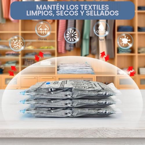 Bolsas de vacio para ropa BoxLegend de 15 piezas para mudanzas y guardado 4