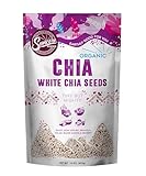 Suncore Foods Organic White Chia Seeds, Gluten-Free, Non-GMO, 15oz (1 Pack)