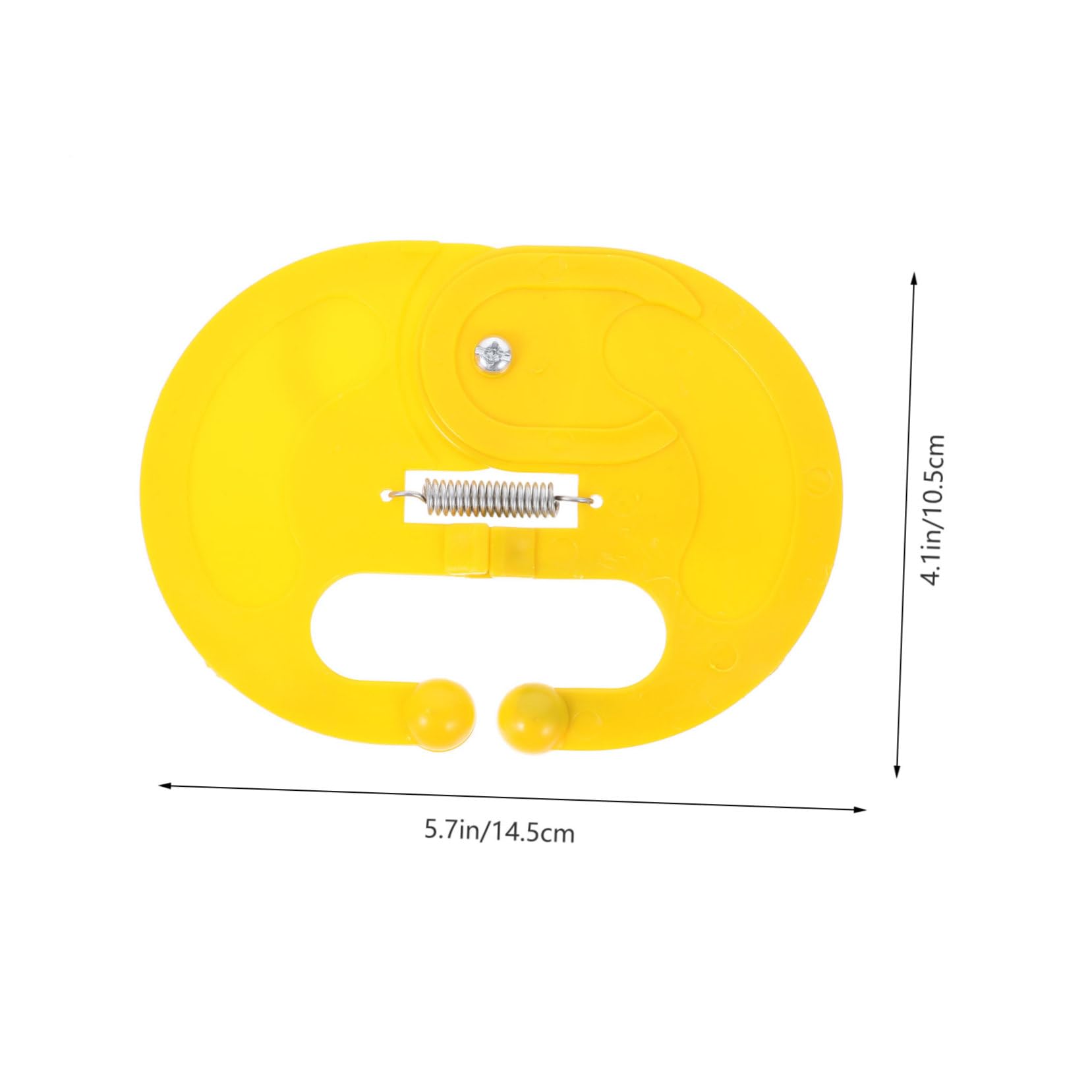 GALPADA 10pcs Cattle Weaning Nose Ring for Cows Calves Plastic Weaner Tool Livestock Supplies