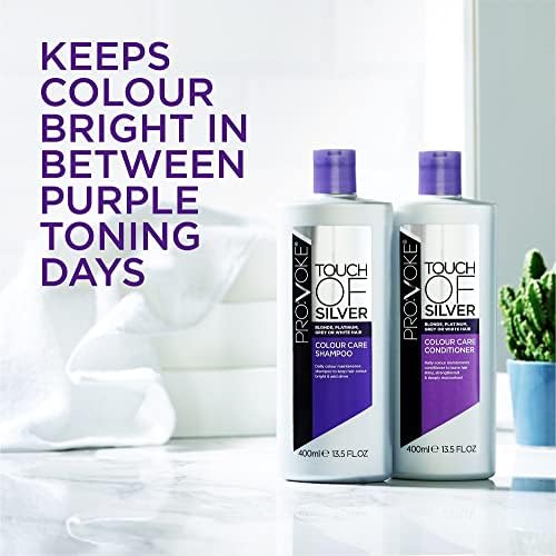 Pro:Voke Touch Of Silver Colour Care Conditioner, Purple, 400ml