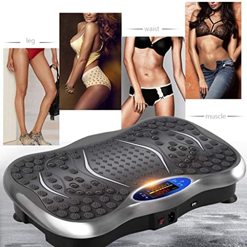 Plataforma Vibratoria para Ejercicio Corporal Completo, Máquina de Entrenamiento y Masaje, Soporta hasta 330 libras, Equipamiento para Ejercicio en Casa y Pérdida de Peso miniatura 7