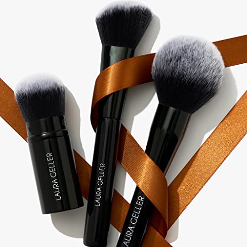 Laura Geller New York Baked Heroes Makeup Brush 3Pc Set, Kabuki Foundation Brush, Blush Brush And Bronzer Powder Brush #TOP5