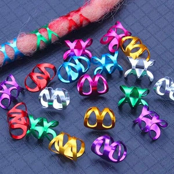 Amazon.co.jp: ヘアクリップ 50個セット アルミ製 カラフル 色とりどり