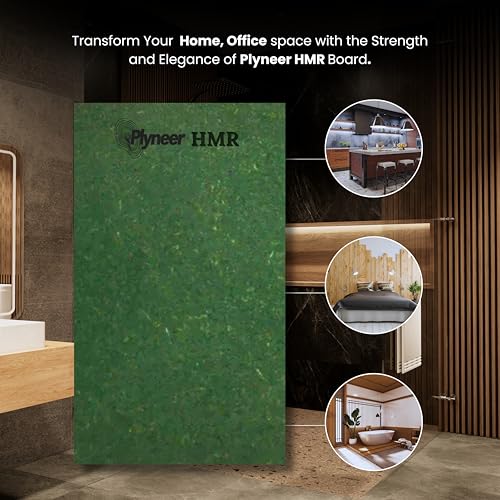Image of Plyneer HMR MDF Wood - Moisture-Resistant Medium Density Fiberboard for Furniture, Kitchens & Interior Designs (2.5mm)-8ft x 4ft