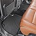 TeddyTT Floor Mats Compatible with Jeep Grand Cherokee 2011 2012 2013 2014 2015 2016 Heavy Duty Rubber Front & Rear Car Mat Waterproof Custom Seasons Odorless All Weather 3D High Edge (4PCS)