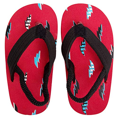 Image of Boys Girls Strap Flip Flops Sandals Cute Cartoon Unicorn Shark Toddler Flip Flop Kids Pool Beach Flat Slide Summer Water Shoes