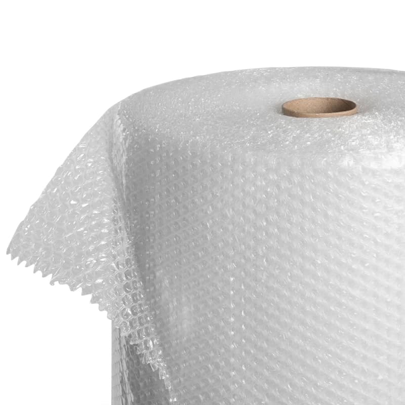 Rotolo di Pluriball per Imballaggio, Pellicola con Bolle d'Aria, Grande Formato, Trasparente lunghezza 50 metri per un altezza di 1 metro