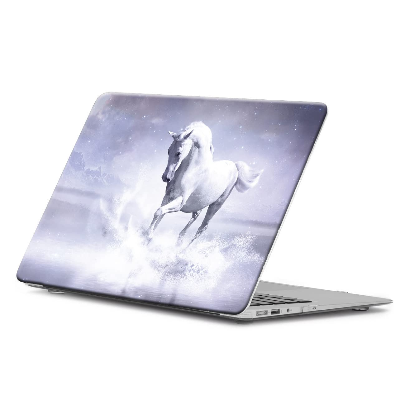 ISEE 360® White Horse Laptop Skin Vinyl Stickers for All Laptop Multicolour Sticker Size 16 X 11 Inch (B0BTVVVD1N) Amazon Price History, Amazon Price Tracker