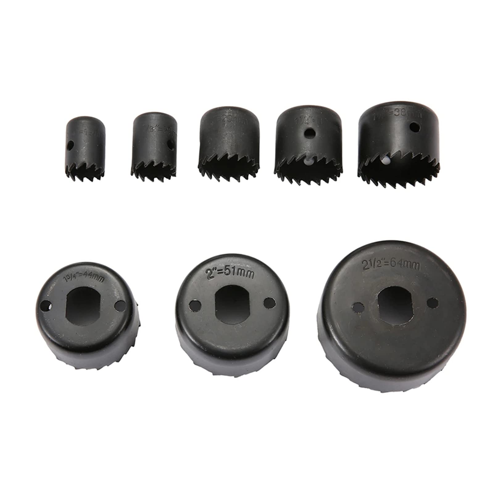 Zestawy wierteł 11 sztuk zestawu otwornic 19-64mm Węglowe wiertła do metalu do cięcia drewna i metalu