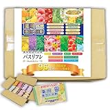 薬用発泡入浴剤 バスリフレ 96錠入 (16種類×6錠) バスリフレ アソート 大容量 詰め合わせ 個包装 医薬部外品 日本製