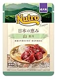 Nutro 【冷凍】 日本の恵み 山 鹿肉 成犬用 80g お試し 国産 総合栄養食 無添加(着色料) 厳選自然素材 ドッグフード 消化吸収に配慮 ニュートロ フローズン パウチ 好き嫌いが多い愛犬に