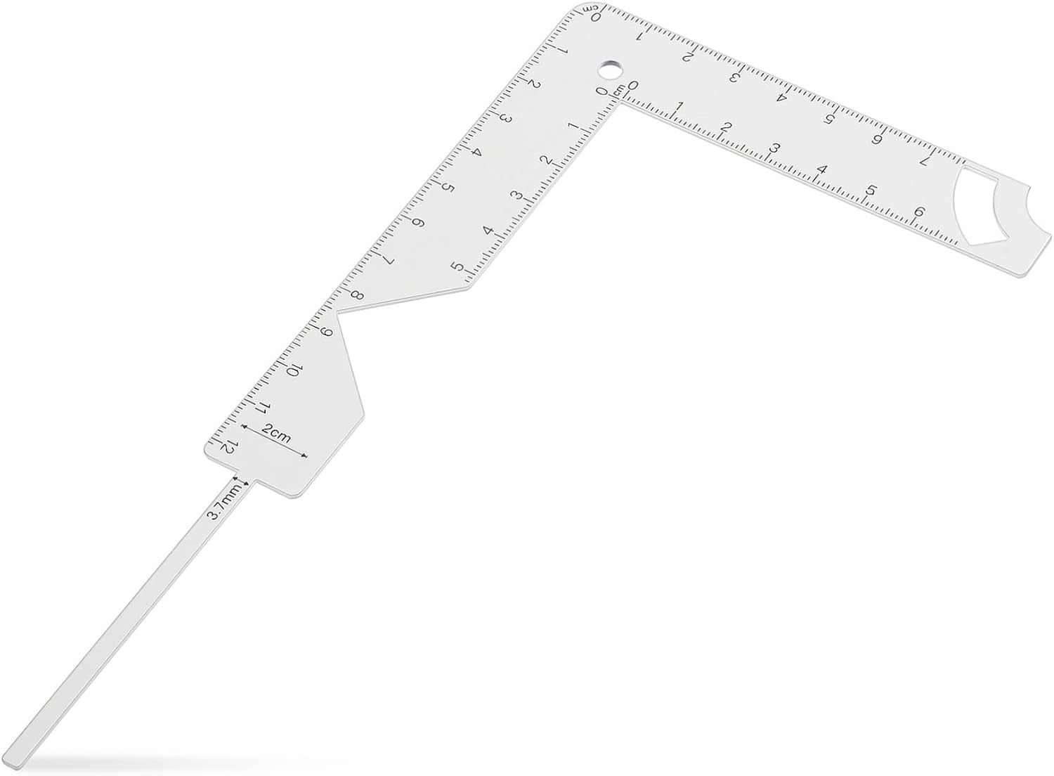 VILLCASE 3pcs Metal Book Cover Guide Tool Bookbinding Ruler for Binding Covers Scrapbooking Tool