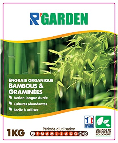 R'Garden Engrais Bambous et Graminées - Action Longue durée - 1kg