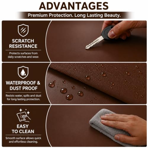 Image of WALLMATE Copper Metallic Self Adhesive Bubble Free Vinyl Wrap for Car, Scooty, Cycle, Bike and Other Vihicle Interior & Exterior Decoration (Copper Metallic, 20X60 in)