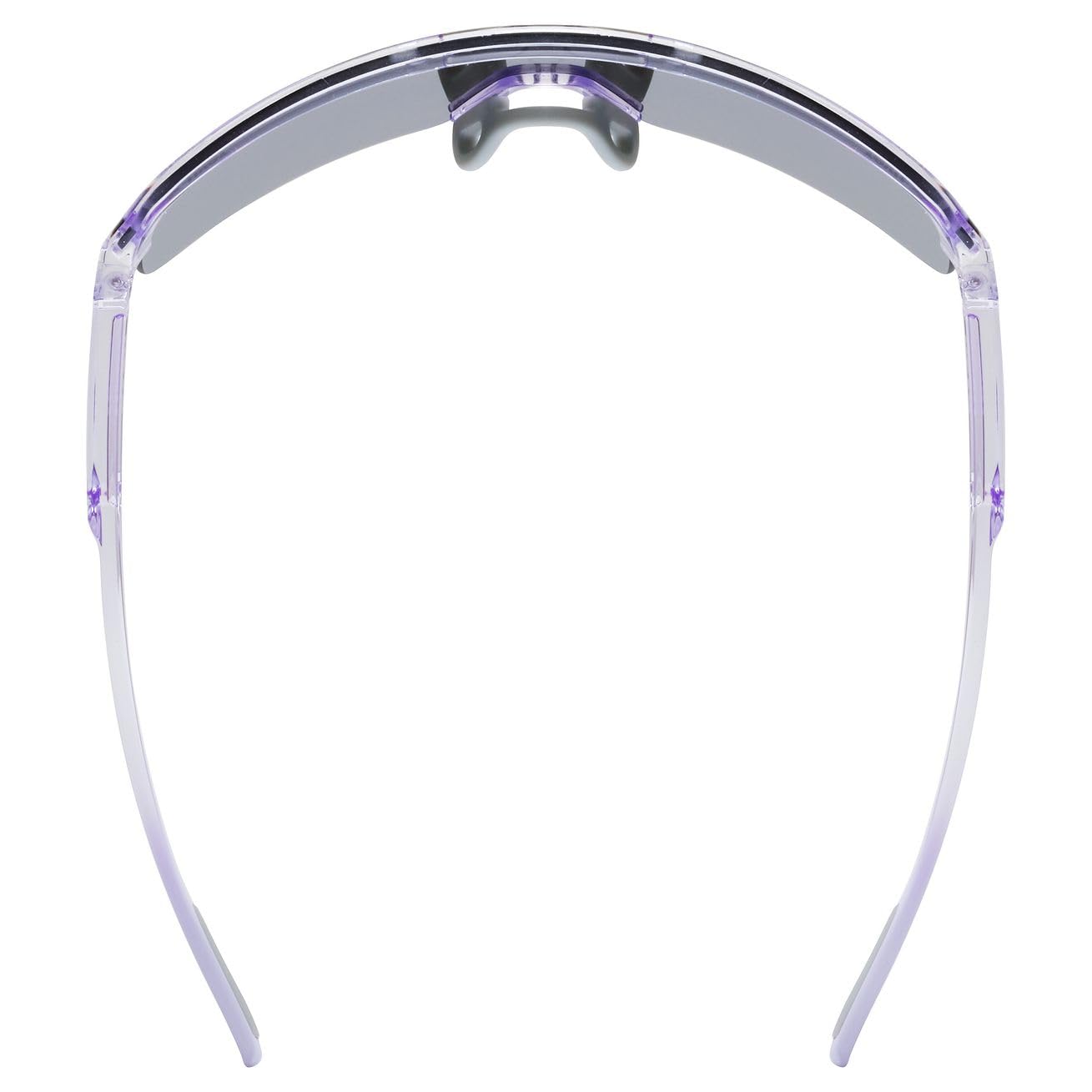 uvex dyrt, okulary sportowe unisex-dorosły, transparent purple/red mirror, one size